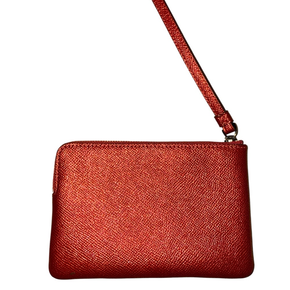 Coach Sparkling Red Wristlet - Picture 2 of 3
